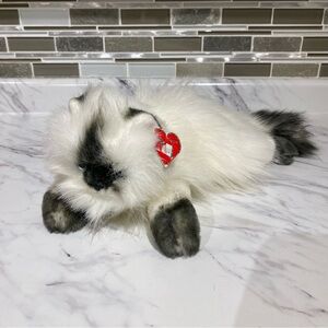 Vintage TY Classic Angel Himalayan Cat 20th anniversary beanie buddy cat plush